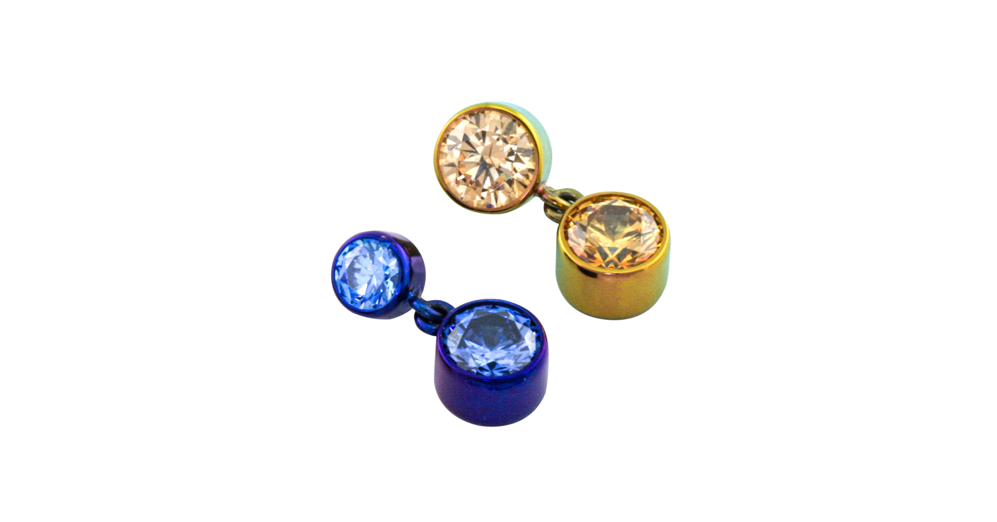 Threaded Bezel Dangles