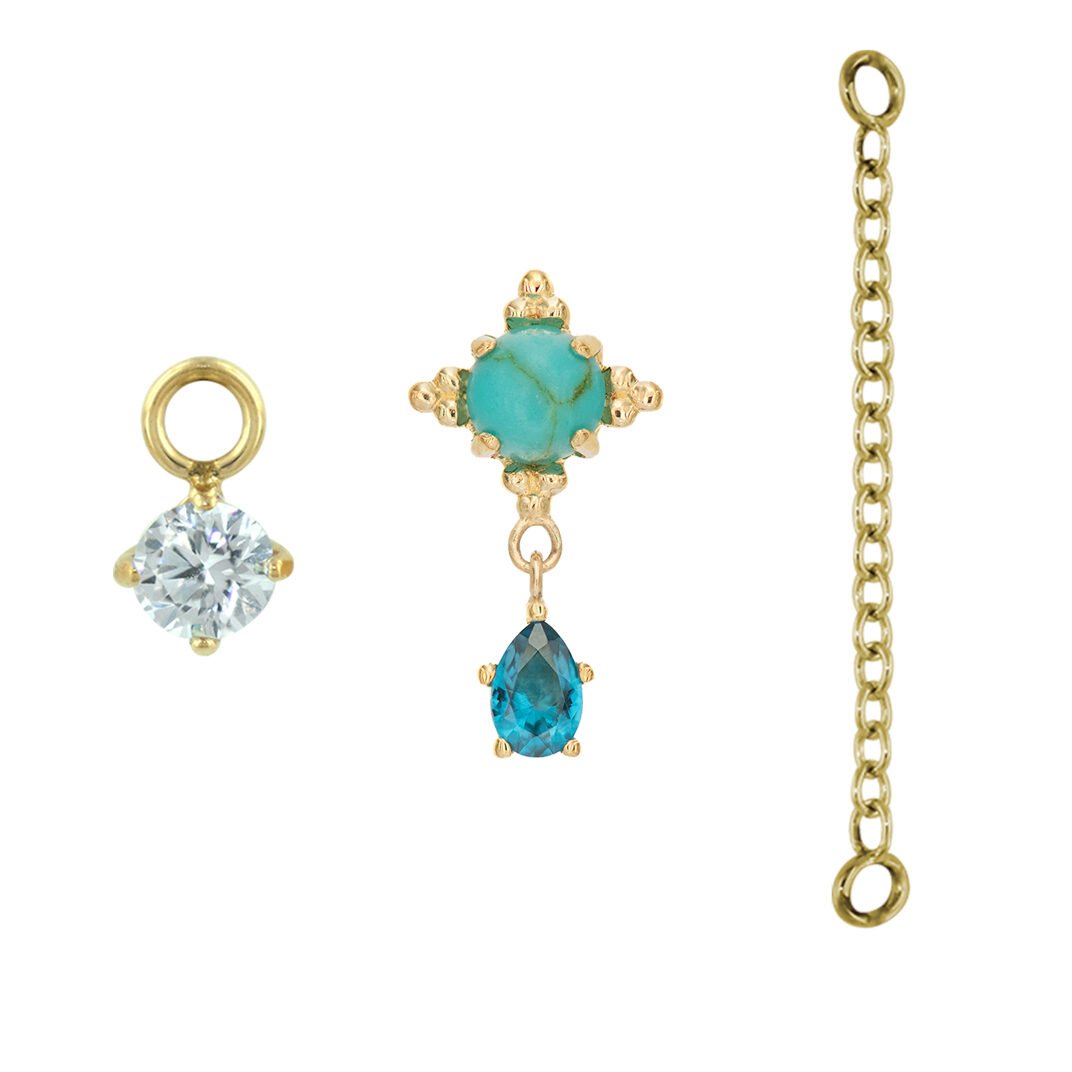 Anatometal Chains Charms Dangles