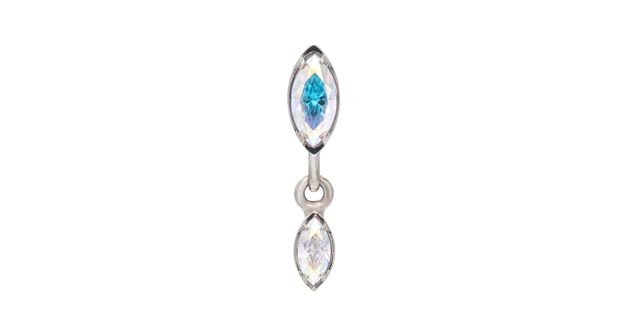 Double Marquise Dangle Ends