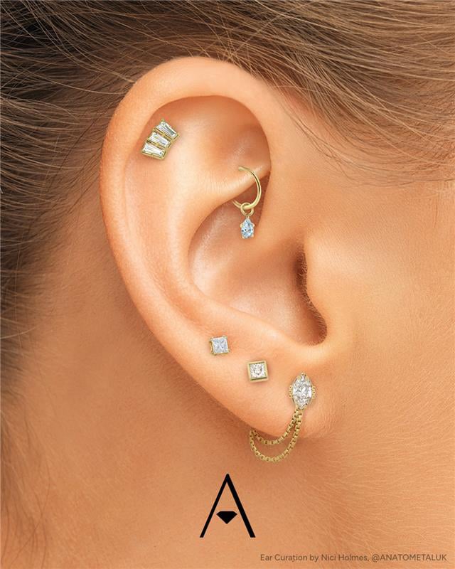 ピアス部位別ジュエリーガイド:耳 2 Ear Jewelry