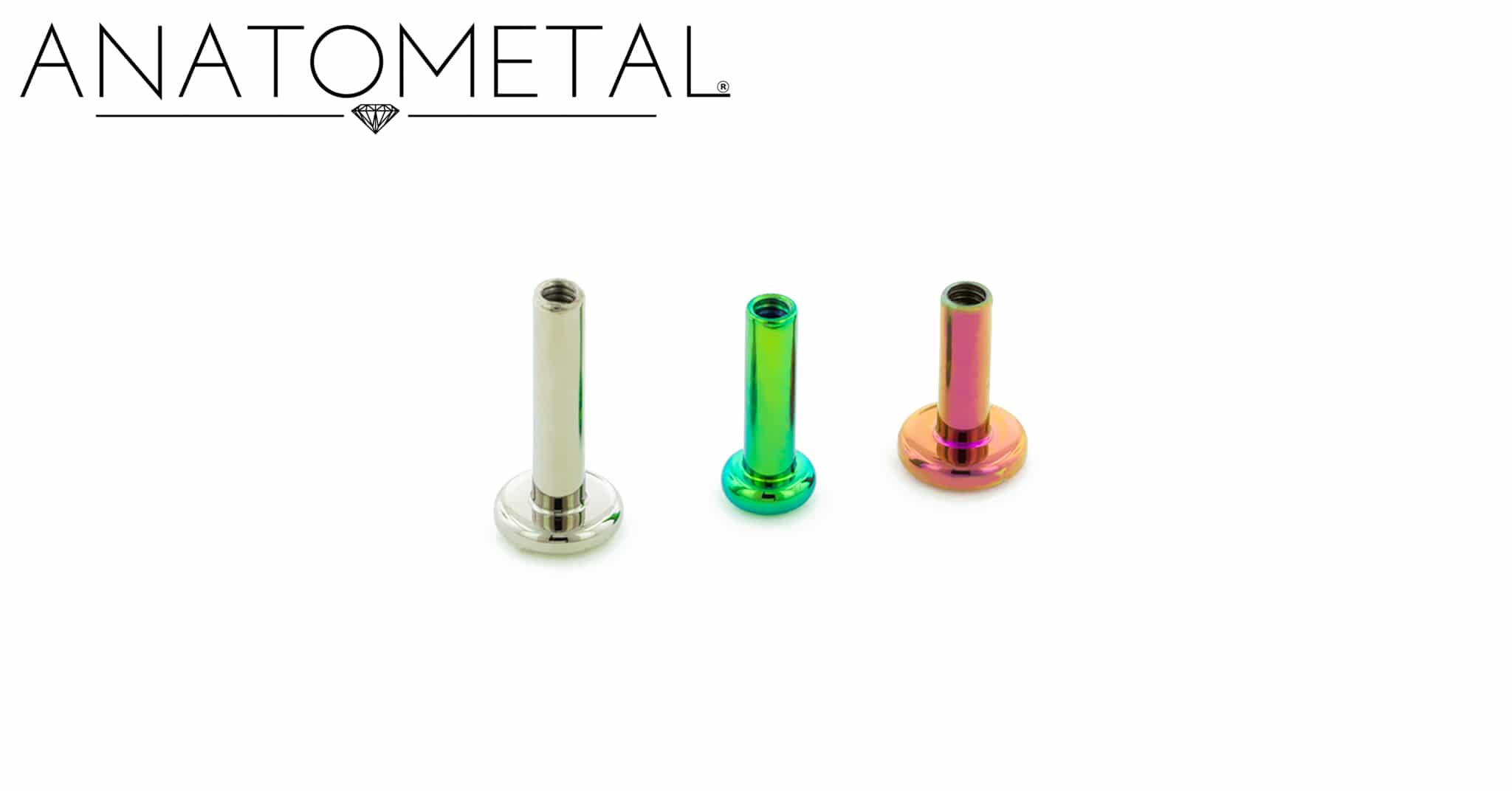 Flat Back Labret Posts