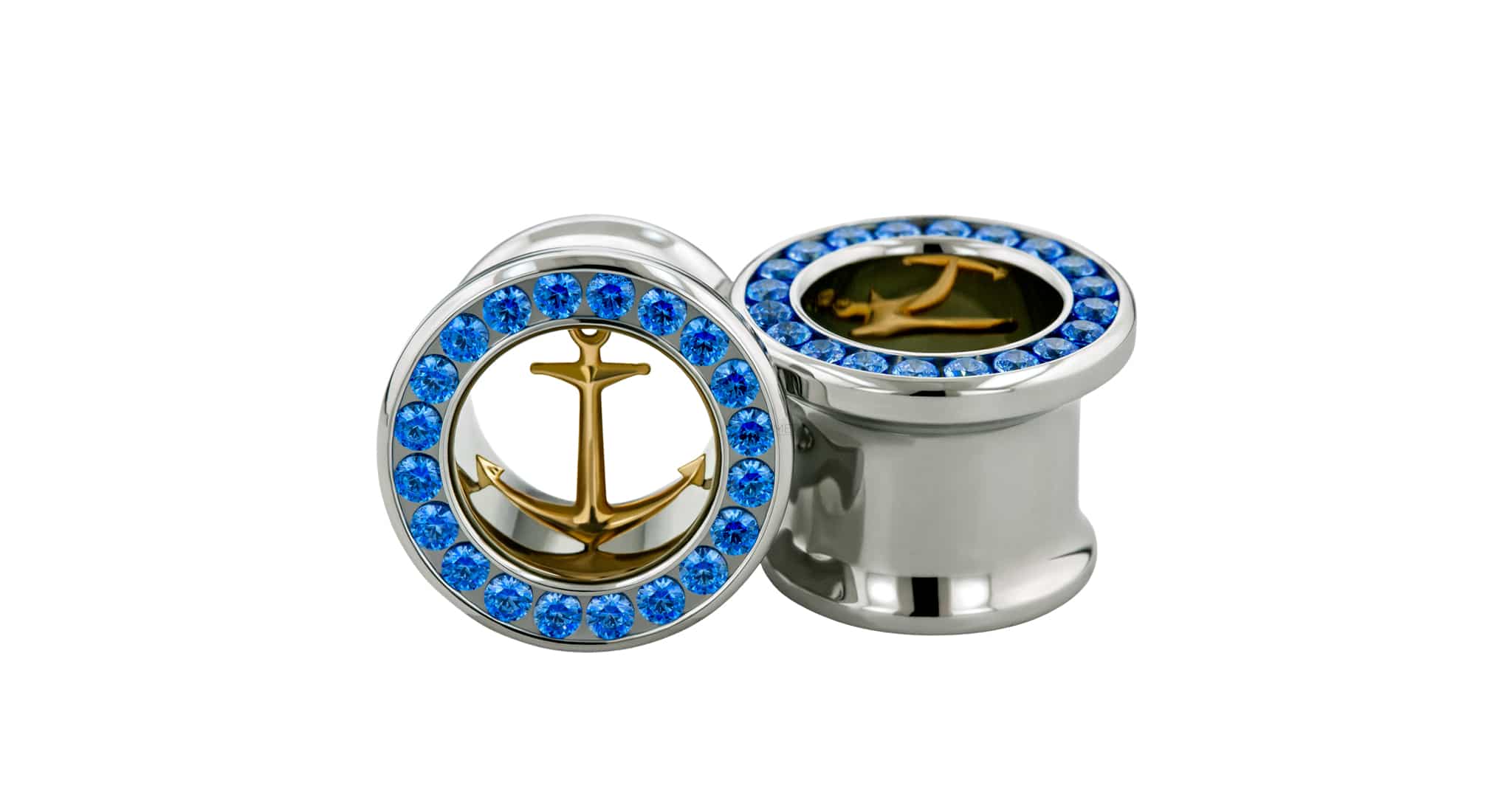 Gemmed Anchor Eyelets
