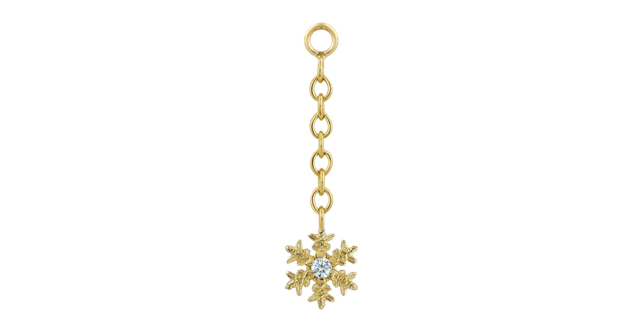 gemmed flurry drop charm top