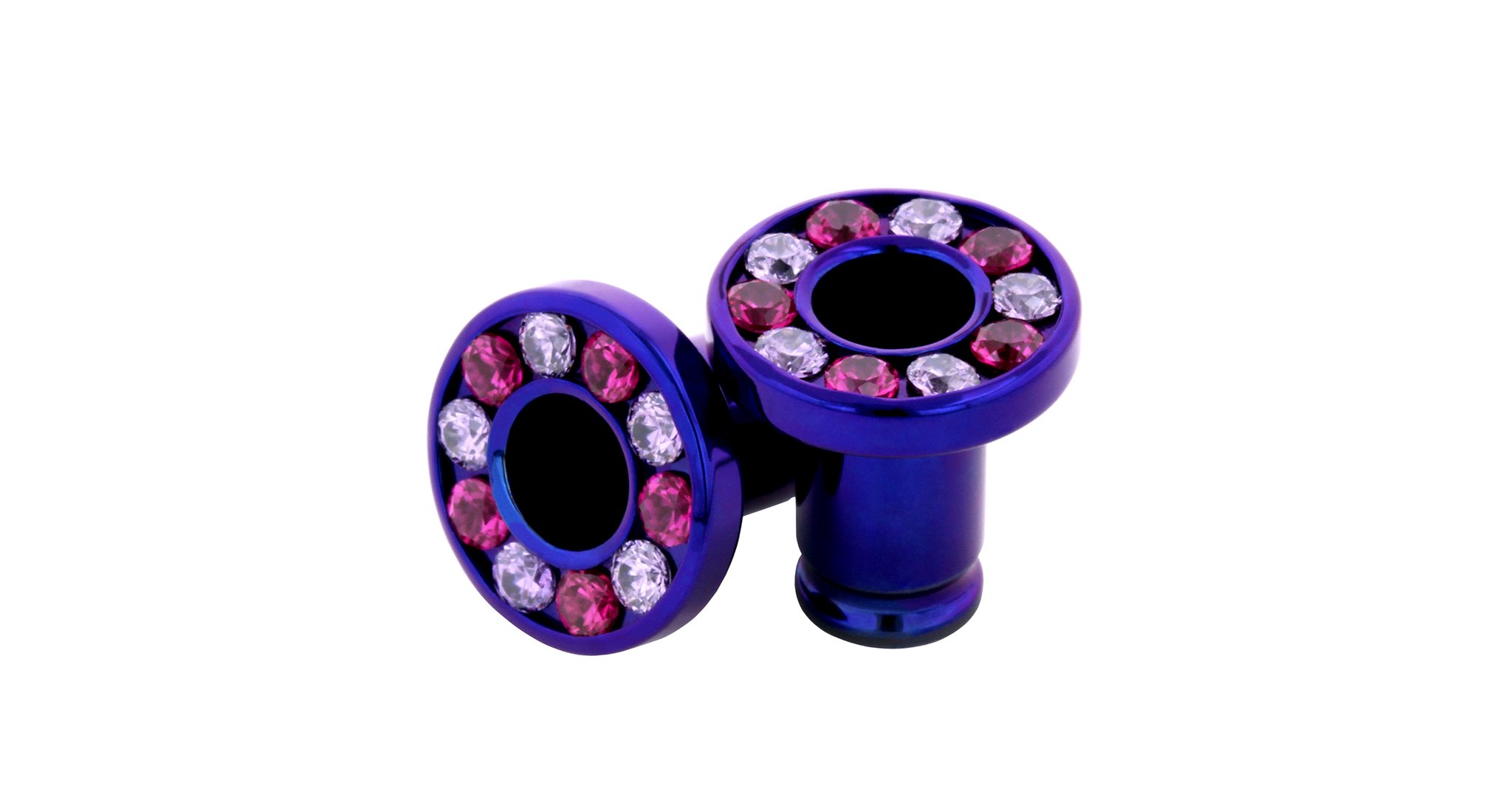 Gemmed Eyelets Single Flare