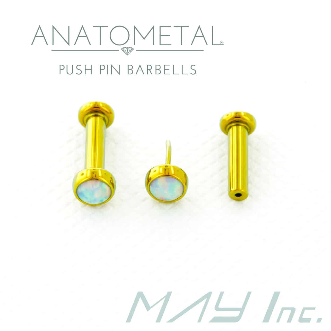 プッシュピンバーベル