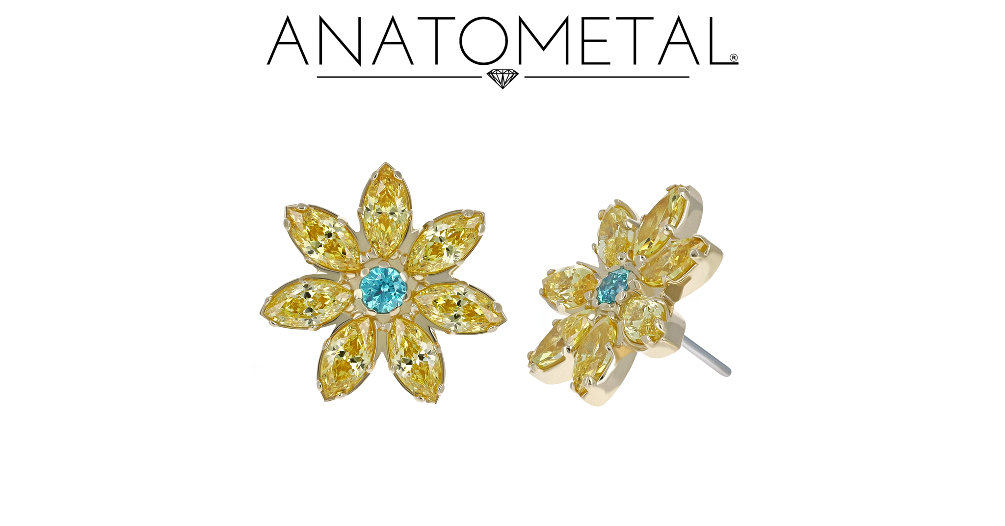 Marquise Flower Ends