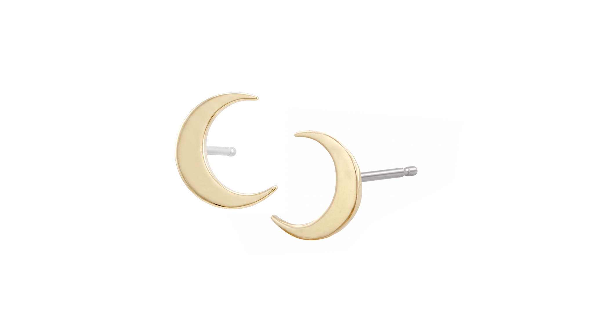 AM  Moon Earrings