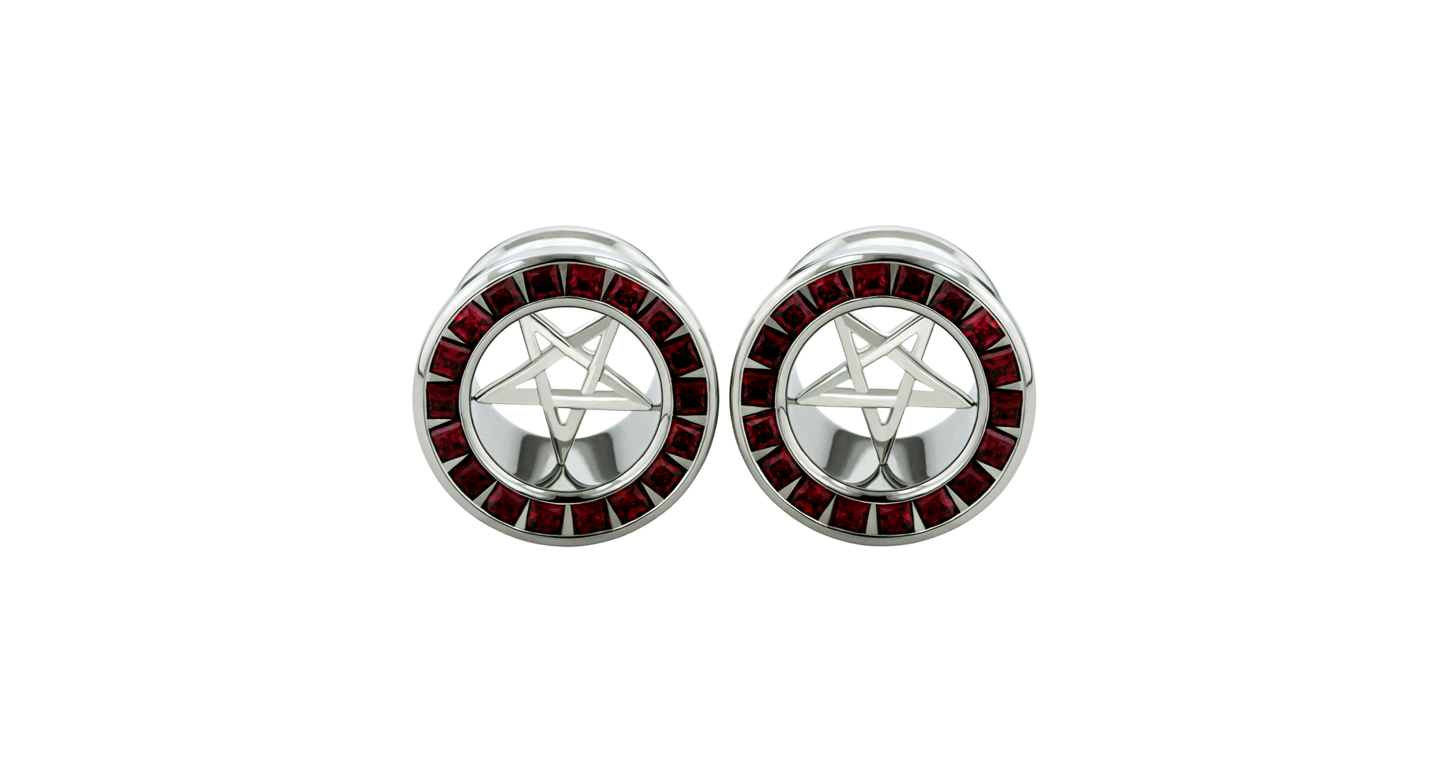 Princess Pentagram Eyelets top