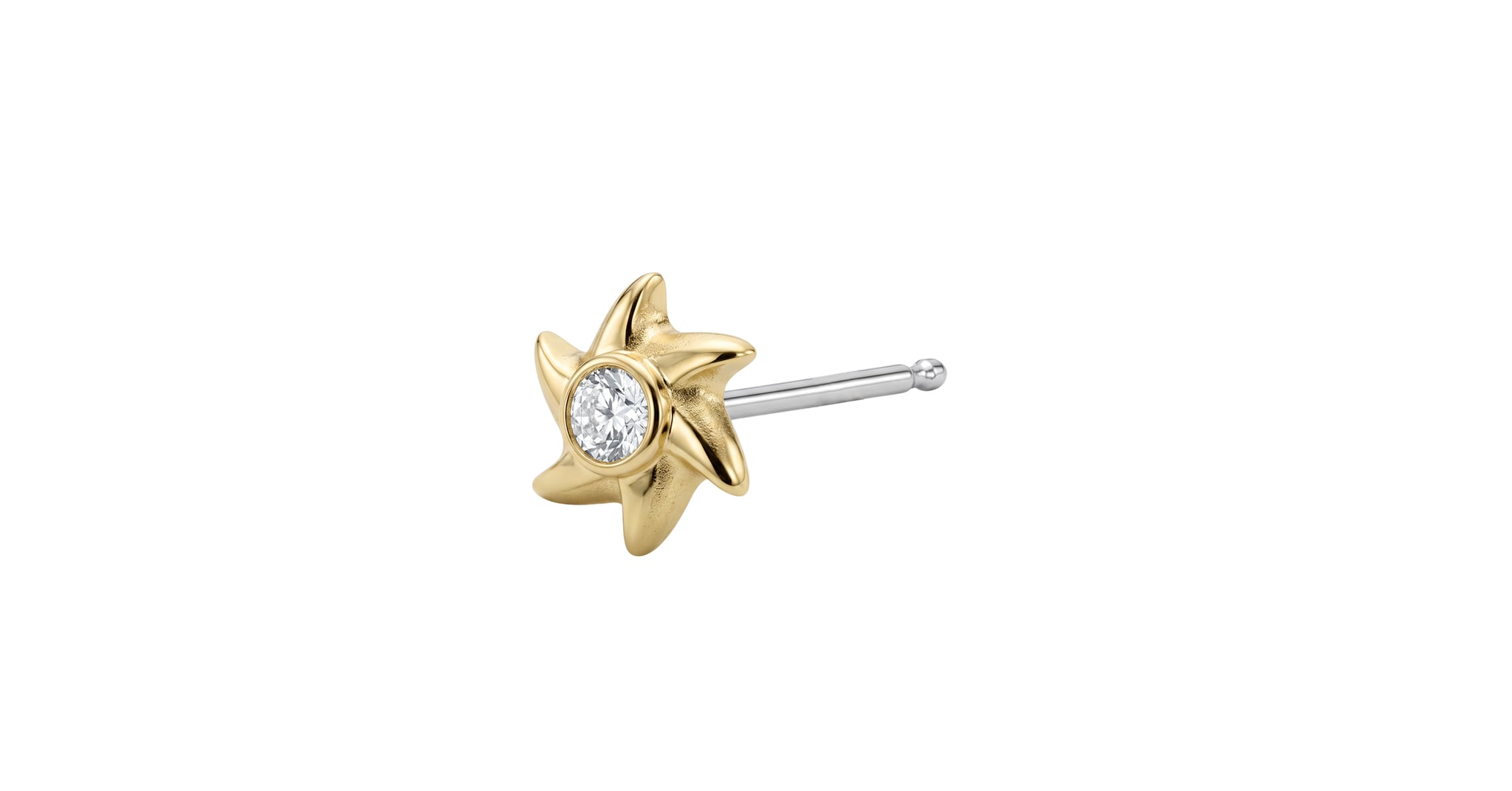 AM Pinwheel earring - 6 bladeds