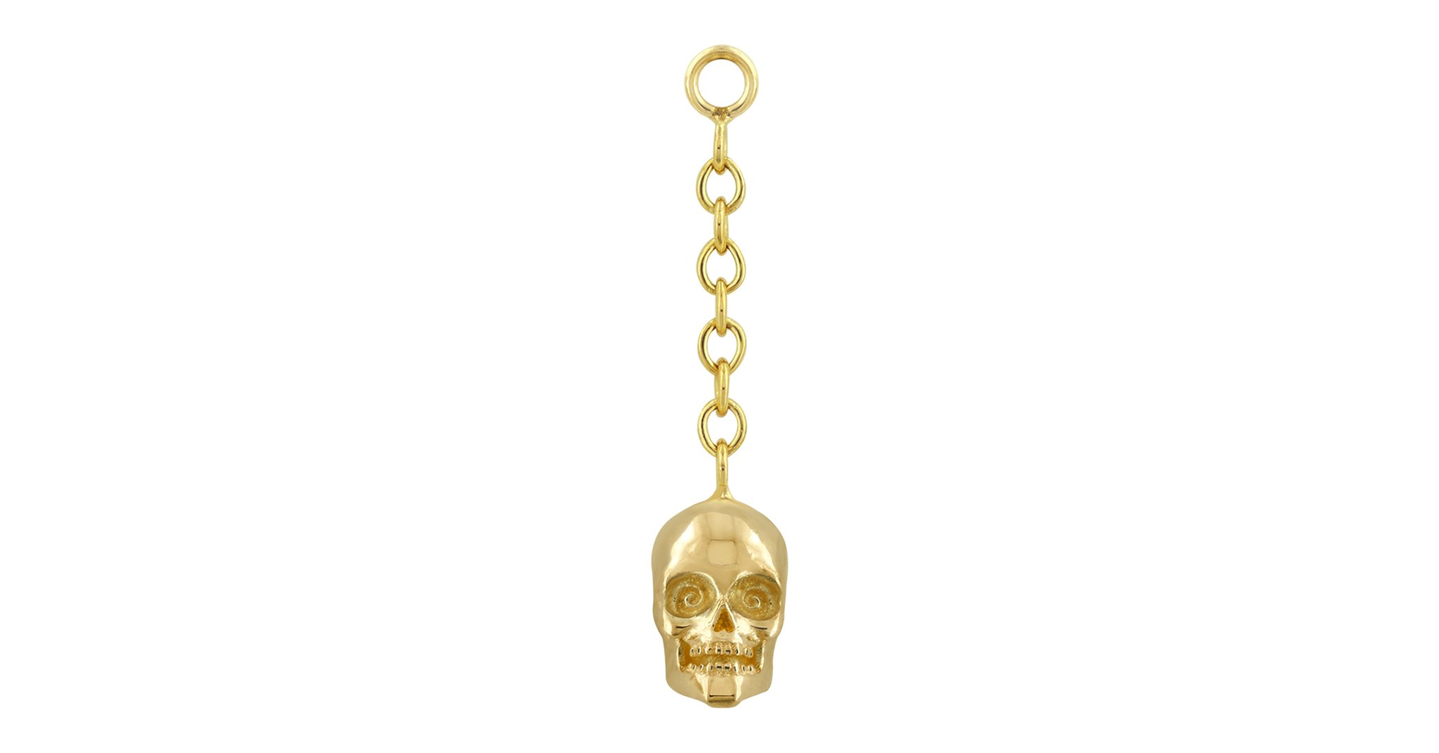 Skull Drop Charm