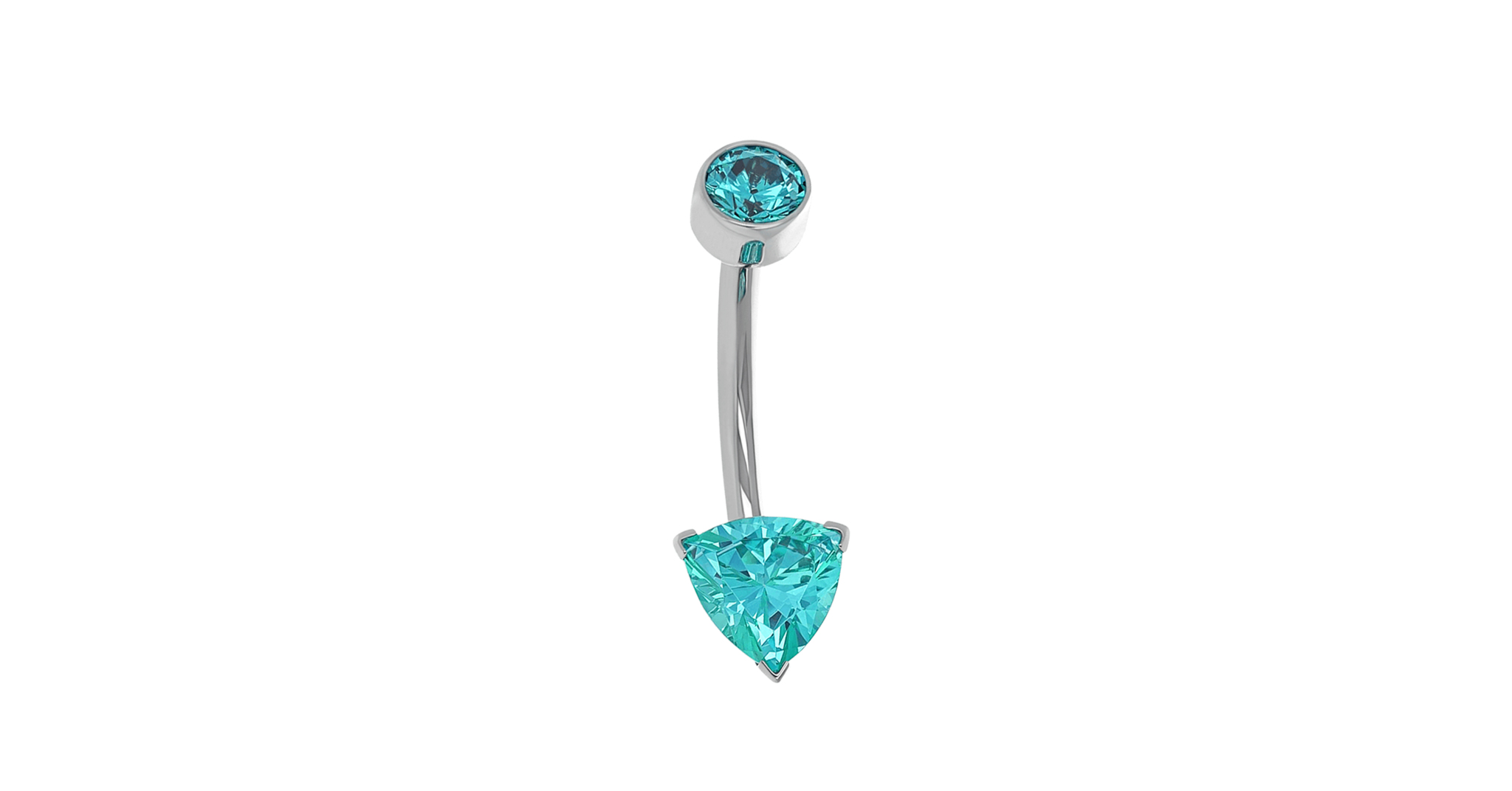 Trillion-cut Navel Curve