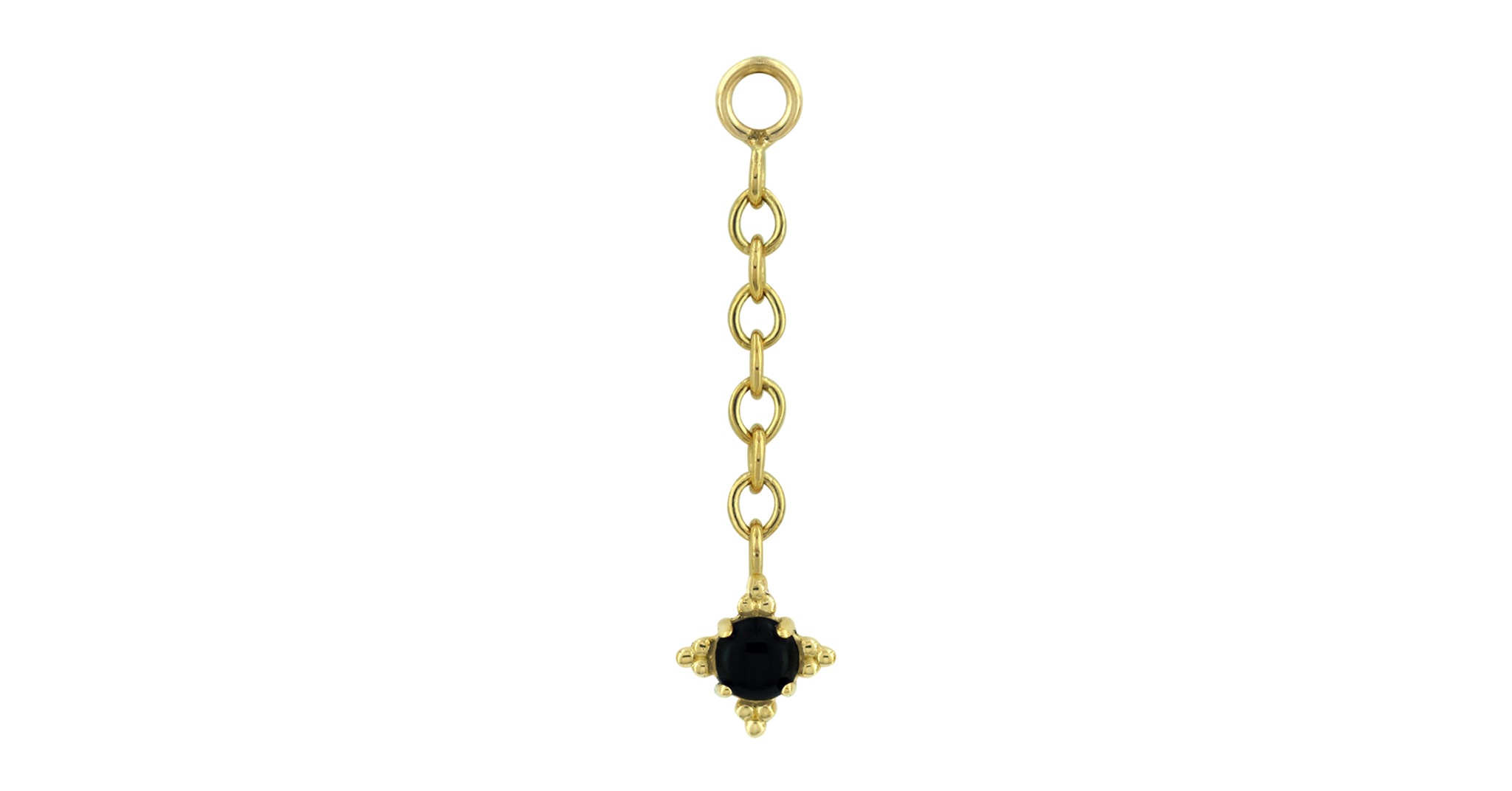 Zia Cabochon Drop Charm