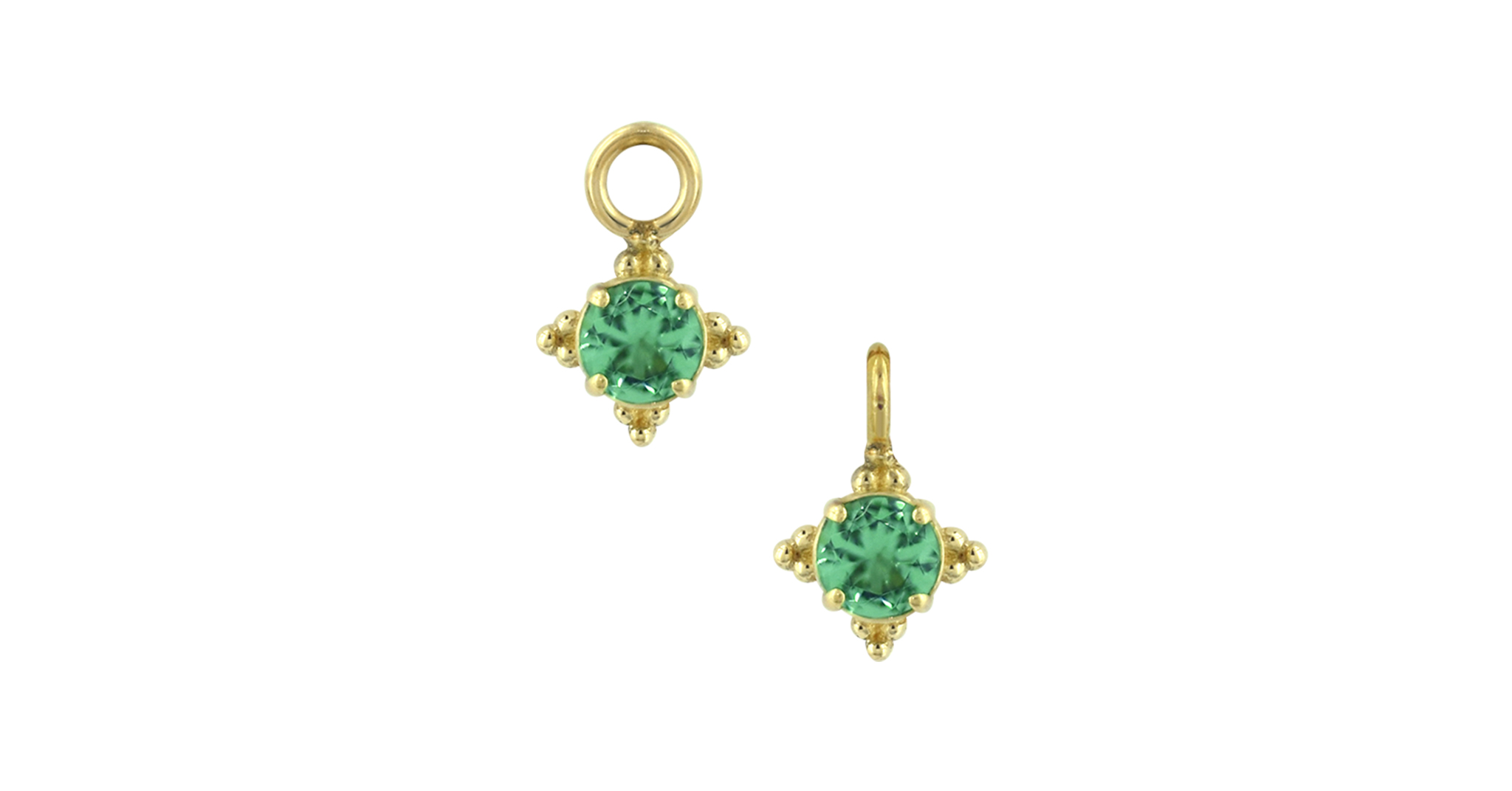 Zia Faceted Charm